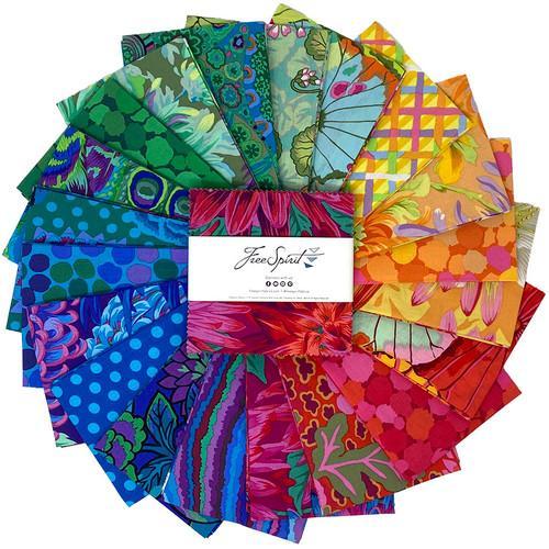 Kaffe Classics 5" Charm Pack Rainbow