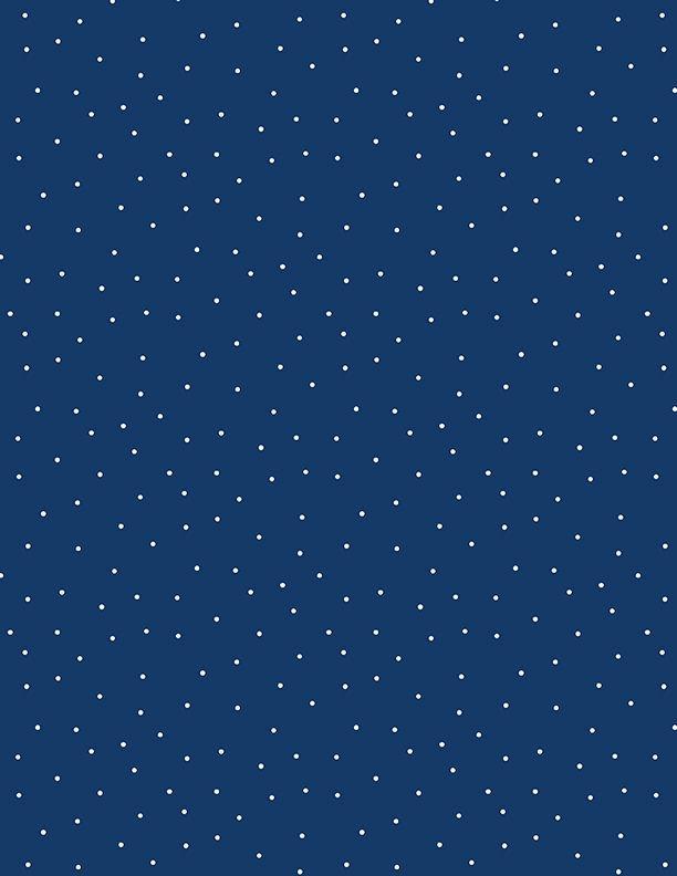 Essentials Pindots Navy/Whit*