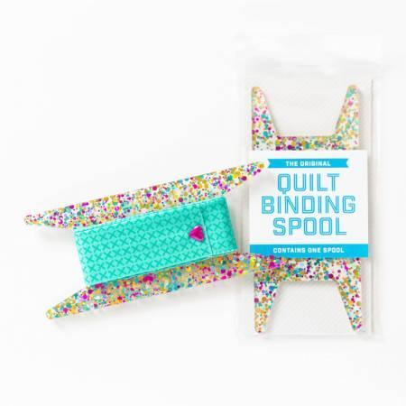 Binding Spool Teal, Pink & Gold
