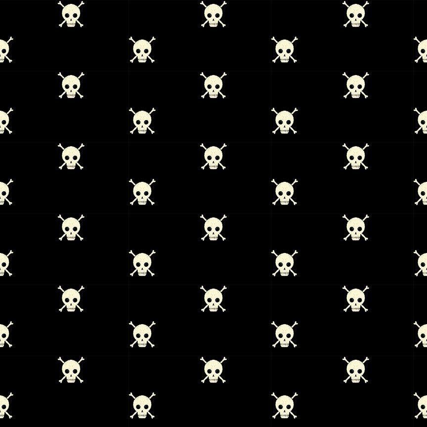 Boo! Skull & Bones Black