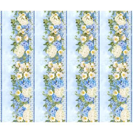 Periwinkle Spring Border