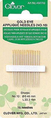 GoldEye Applique Needle #10