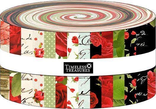 Vintage Rose 2.5" Strips