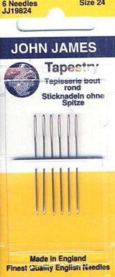 John James Needles Sz 24 6pk