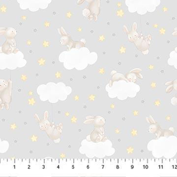 Snuggle Bunny Grey Flannel