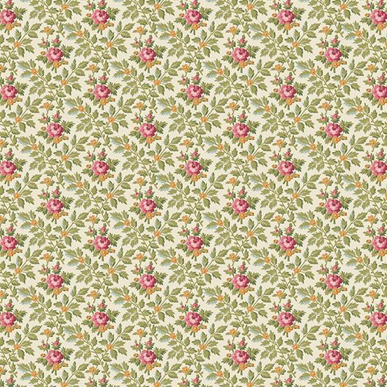 French Mill WhiteWallpaperRose