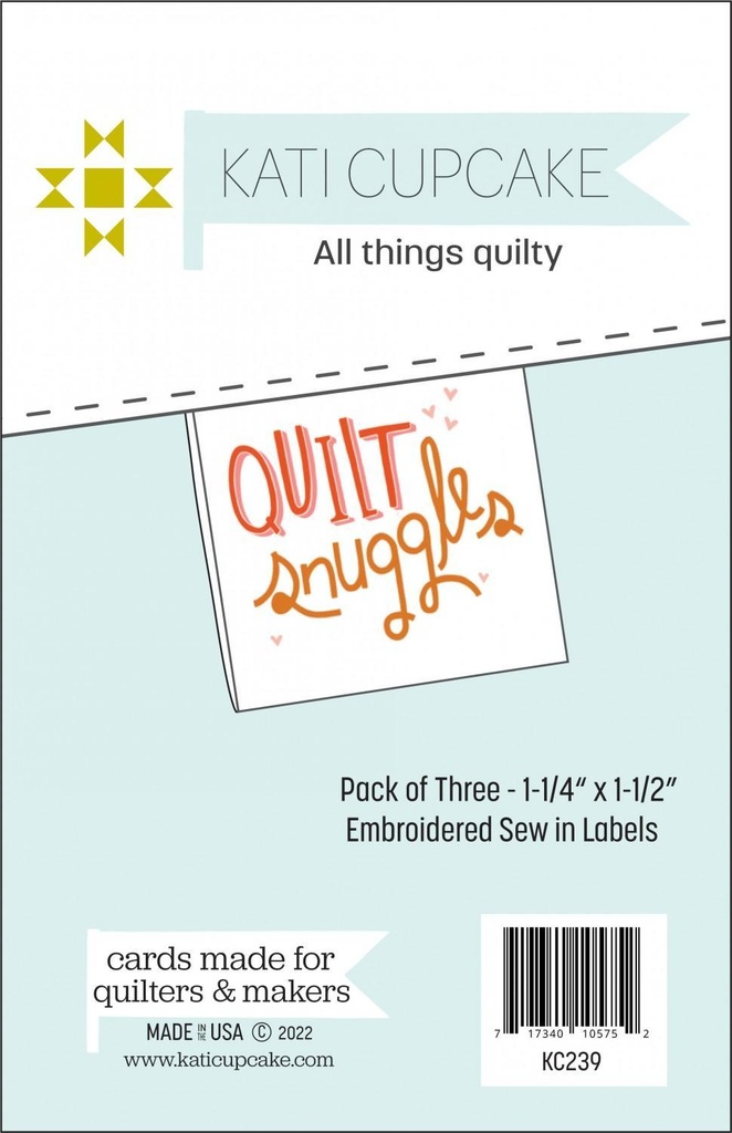 Quilt Snuggles Labels