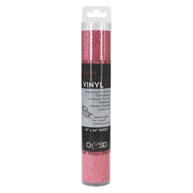 Luxe Sparkle Vinyl Pink