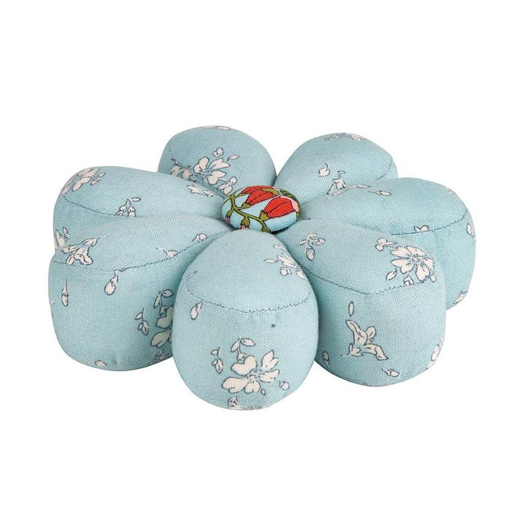 Flower Pin Cushion Blue