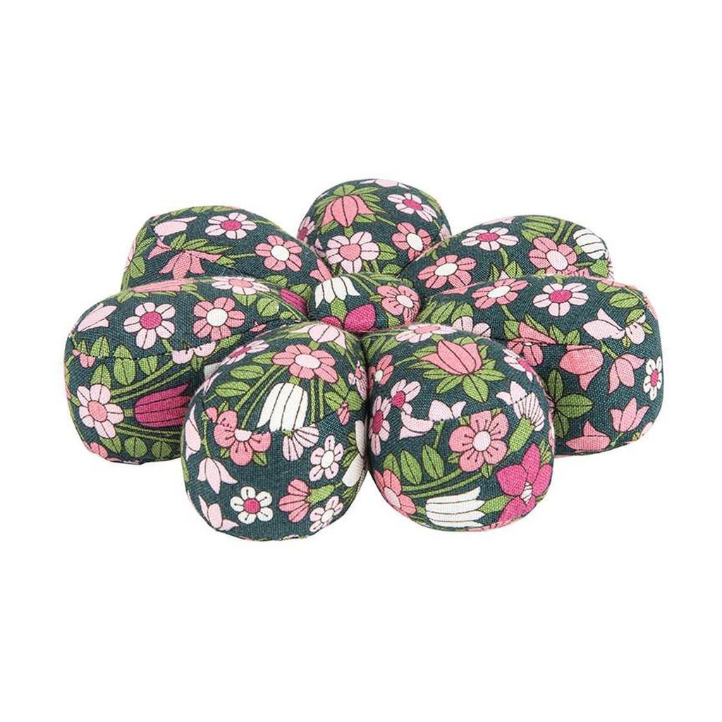 Flower Pin Cushion Blue Floral