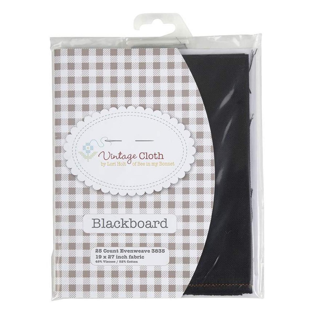 VintageCloth25ctLuaganaBlack