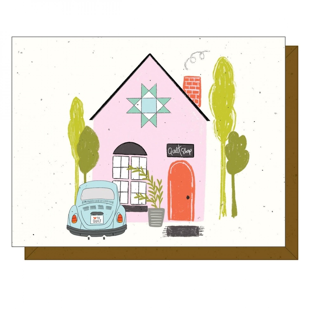 Take Me To The Quilt Shop Card