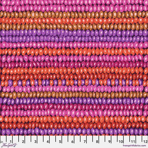 Kaffe Bead Stripe Magenta