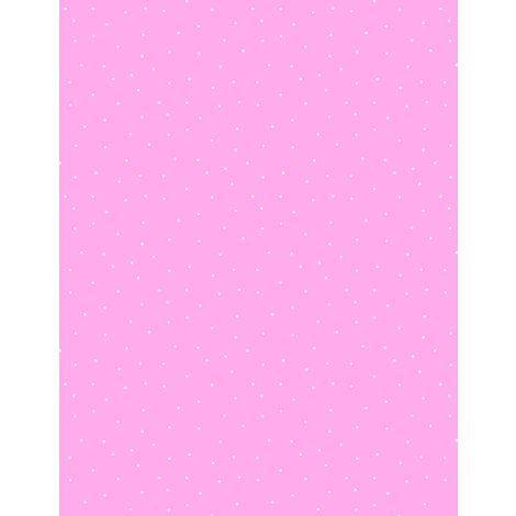 Essentials Pindots Bubble Gum Pink/White*