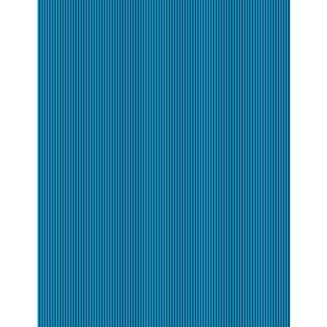 Essentials Pinstripes Turquoise/Navy*