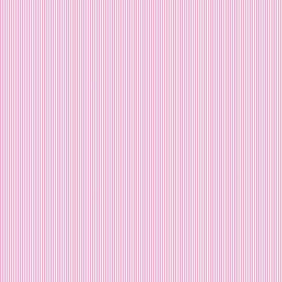 Pinstripes Bubblegum Pink & White