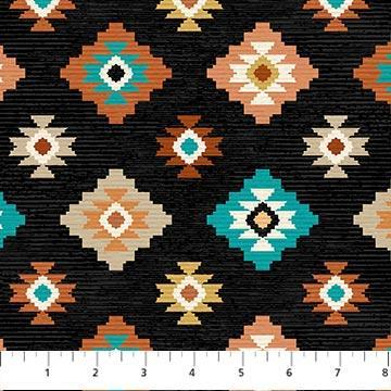 Southwest Vista Black Multi