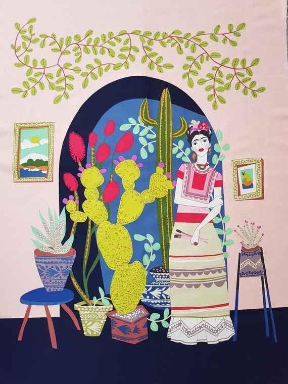 Mi Casa Azul Frida Panel 29"