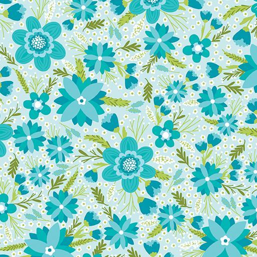 Secret Garden Garland Teal