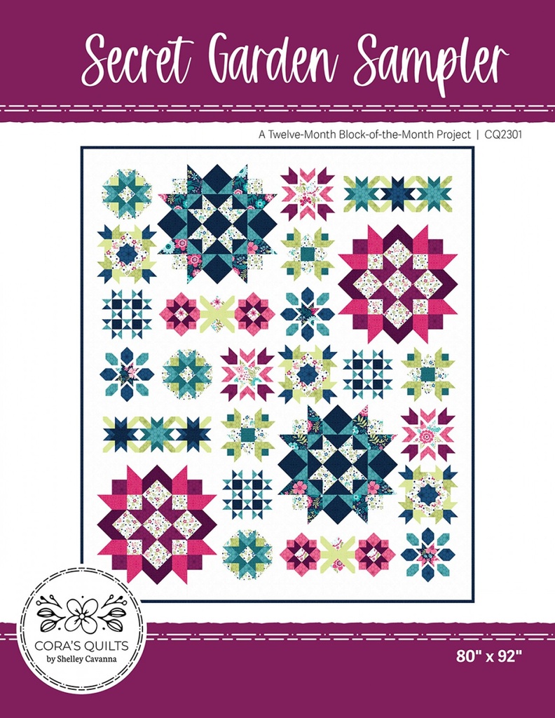 Secret Garden BOM Quilt