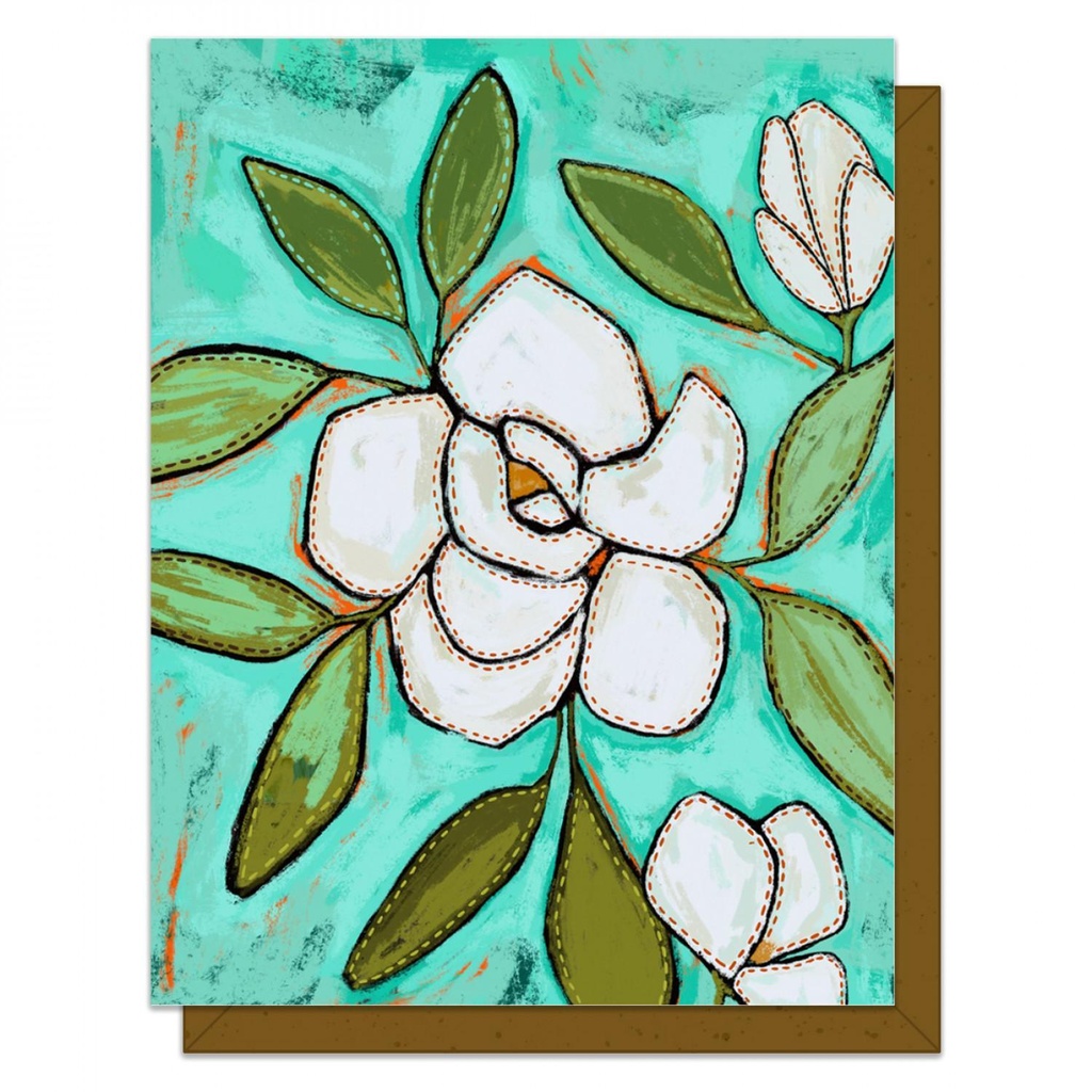 Stitched Magnolias