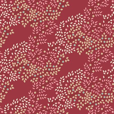 [TIL130147-V15] Tilda Creating Memories Berrytangle Burgundy