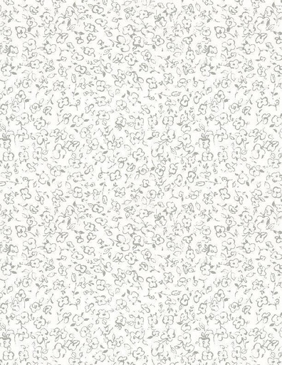 [3041 17820 177] Au Naturel Floral Doodle Ivory