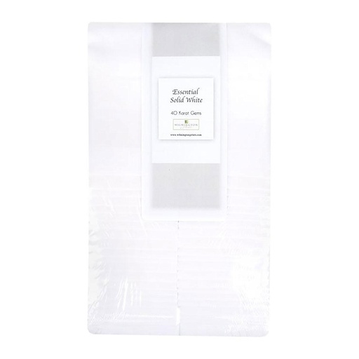 [843 13 843] Solid White 2.5" Strips