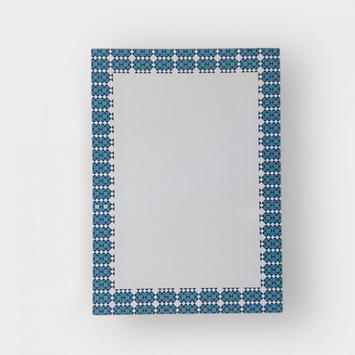 [BQ-MPQJB] Quilt Jazz Memo Pad Blue