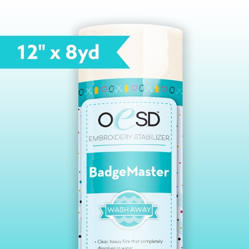 [HBABM-12] Badgemaster 12"x8yd