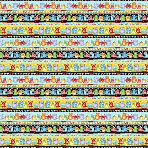 [HEG1235G-91] Monster'ocity Border Stripe