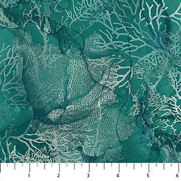 [DP27100-66] Sea Breeze Teal Coral