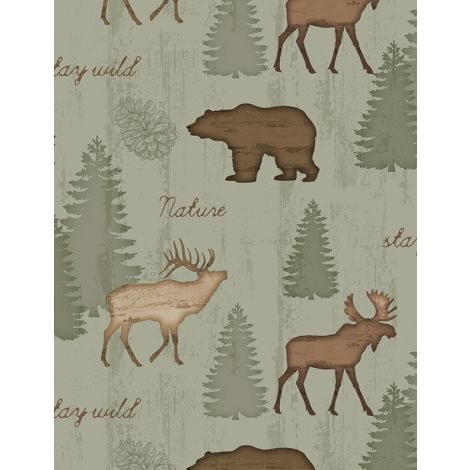 [1828-82659-702] Wildlife Trail Scenic Green