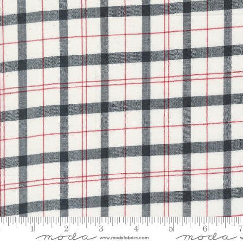 [12218 21] Panache Wovens Wht/Rd/Blk
