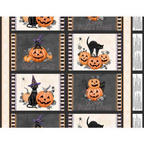 [Q18520] Meow-Gical Night Placemat Panel 24"