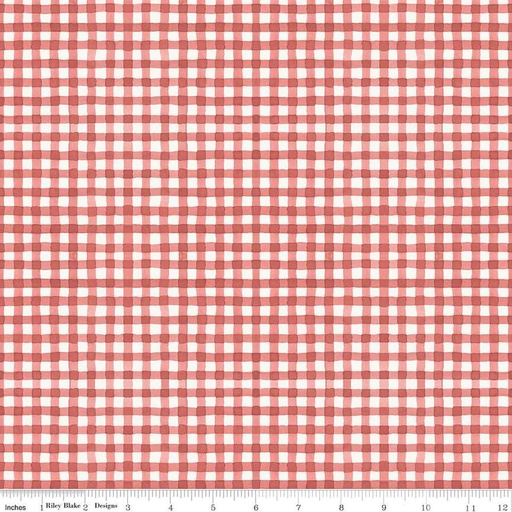 [C14537-RED] Countryside Gingham Red