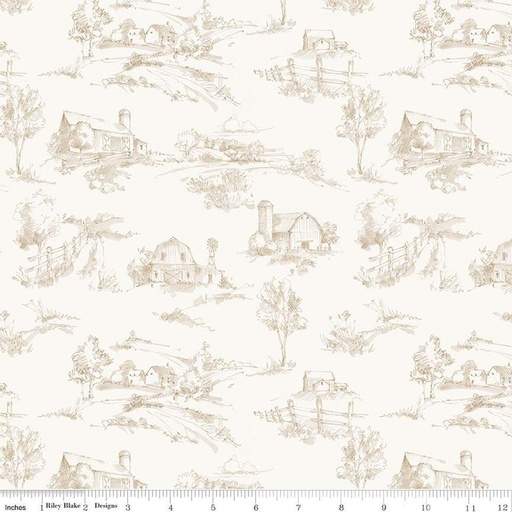 [C14532-SAND] Countryside Scenery Sand