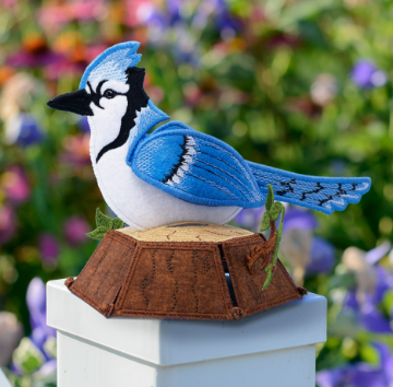 [12978USB] Freestanding Blue Jay