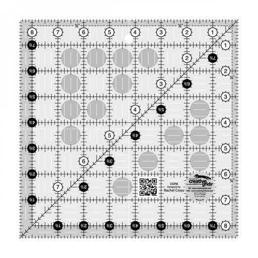 [CGR8] CGR Ruler 8.5" Square