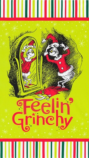[ADED-22564-223] How the Grinch Stole Christmas Panel 24"