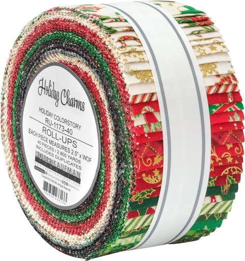 [RU-1173-40] Holiday Charms Roll Ups