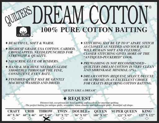 [W3TH] Dream Request THROW 60"x60"