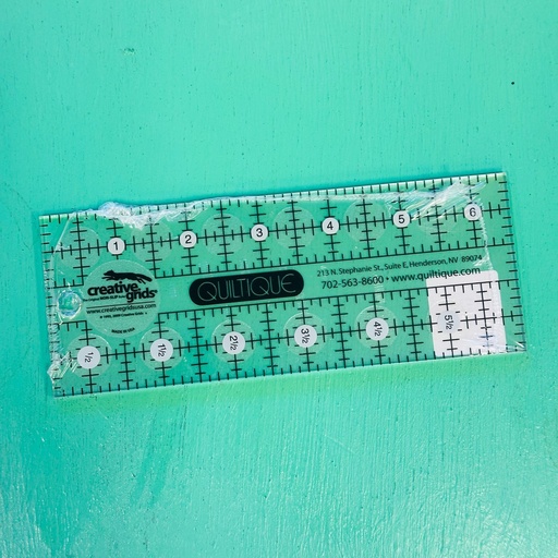 [CGRSHOP] Quiltique 2.5" x 6.5" CGR Ruler