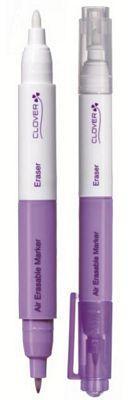 [5032CV] Air Erasable Marker With Eraser Purple