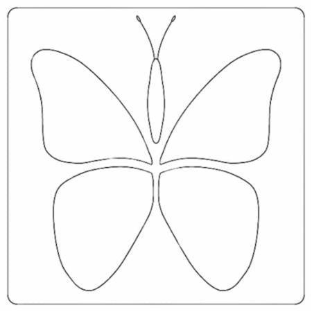 [LBQ0474] Butterfly Stencil