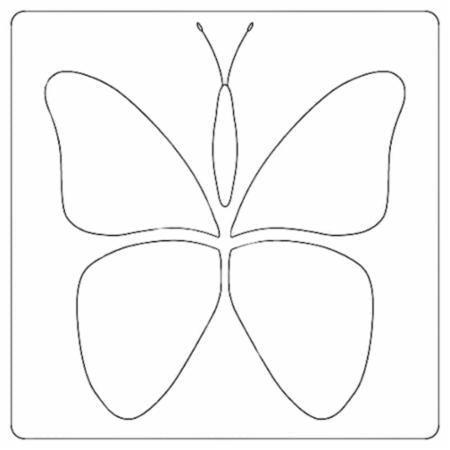 [LBQ0474] Butterfly Stencil