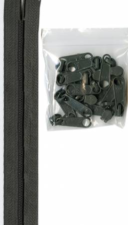 [ZIPYD-120] Zippers by the Yard Slate Gray