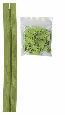 [ZIPYD-200] Zippers by the Yard Apple Green