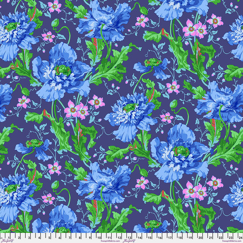 [PWPJ127.BLUE] Kaffe Papaver Blue