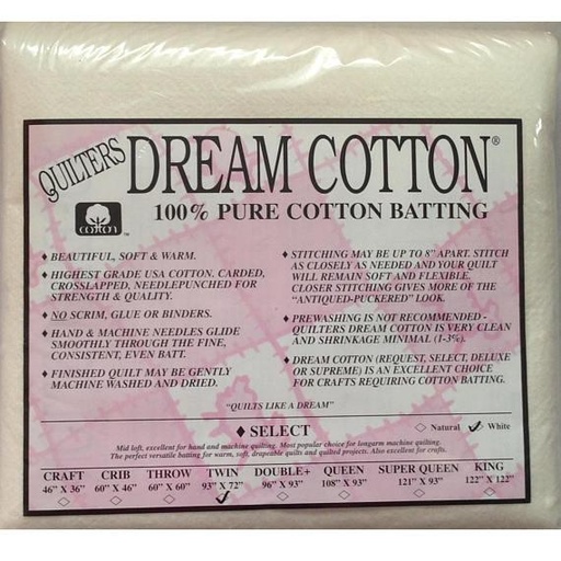 [W4TN] Dream Select TWIN 93"x72"